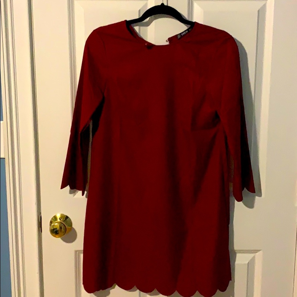 Red dress